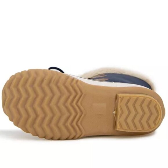 JBU by Jambu STORMGATE Regular Calf Mid Shaft Flats Winter Duck Boots Navy - Picture 7 of 8